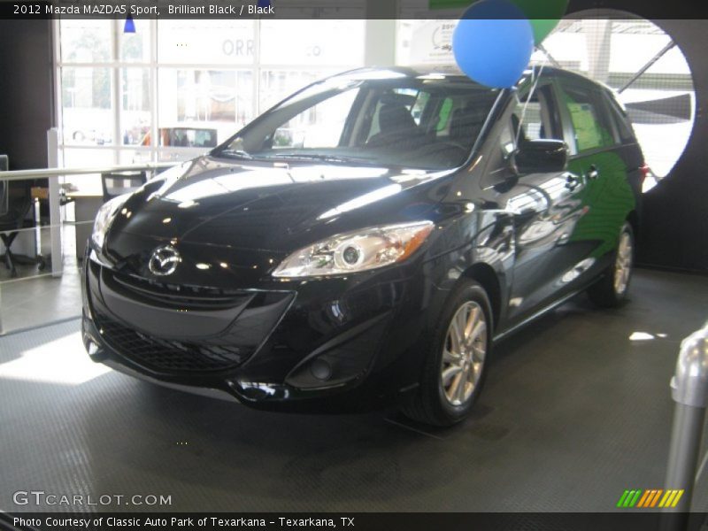 Brilliant Black / Black 2012 Mazda MAZDA5 Sport