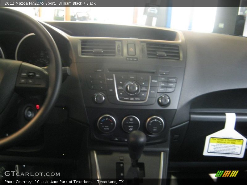 Brilliant Black / Black 2012 Mazda MAZDA5 Sport