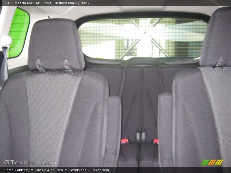Brilliant Black / Black 2012 Mazda MAZDA5 Sport