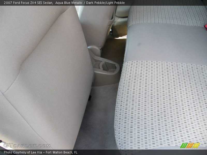 Aqua Blue Metallic / Dark Pebble/Light Pebble 2007 Ford Focus ZX4 SES Sedan