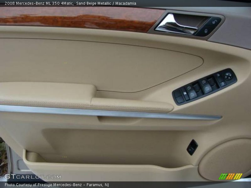 Sand Beige Metallic / Macadamia 2008 Mercedes-Benz ML 350 4Matic