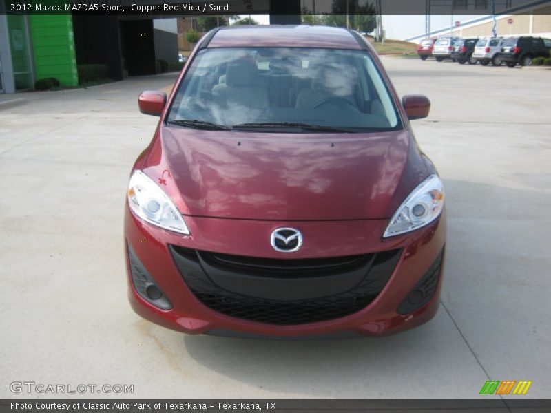 Copper Red Mica / Sand 2012 Mazda MAZDA5 Sport