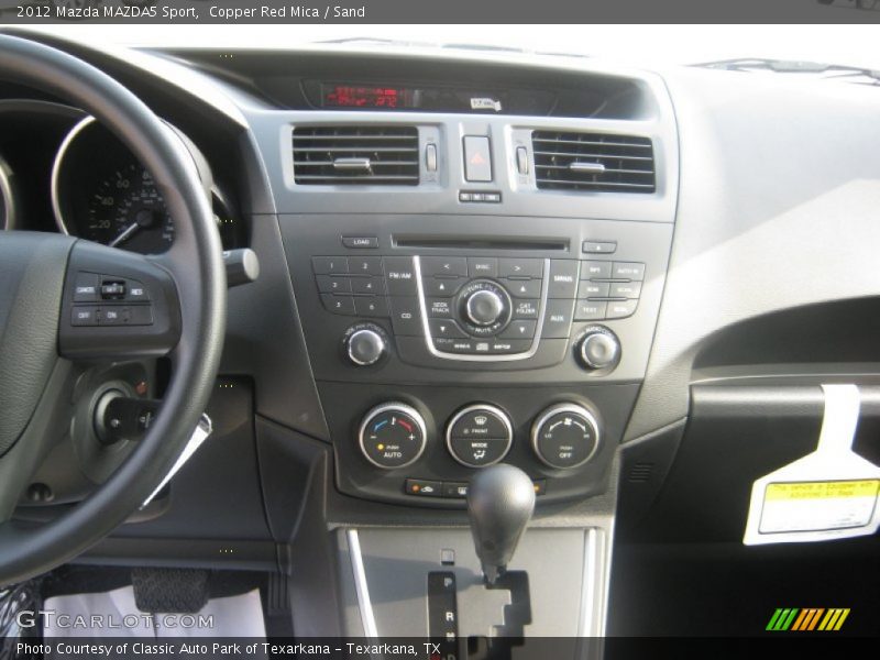 Copper Red Mica / Sand 2012 Mazda MAZDA5 Sport