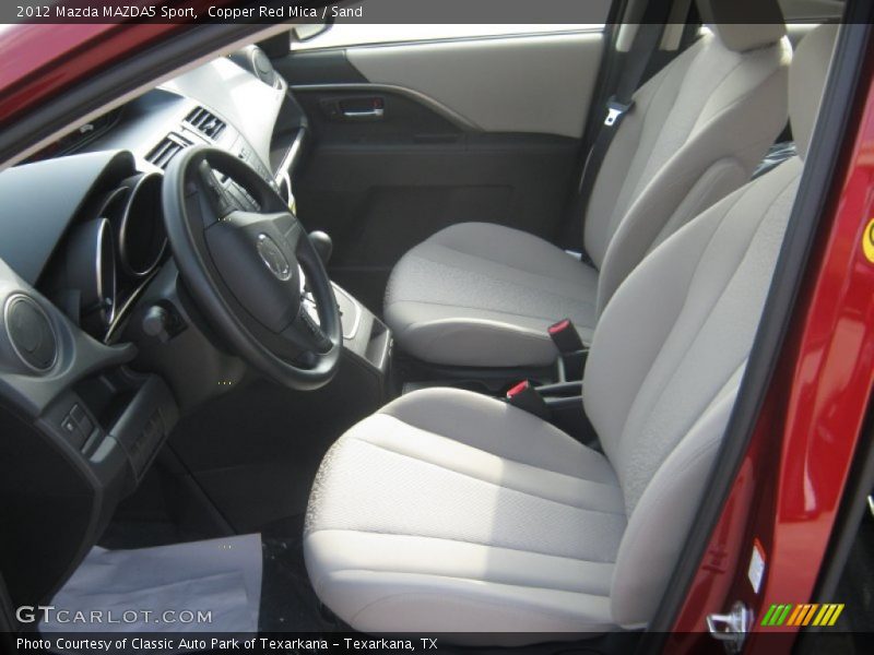 Copper Red Mica / Sand 2012 Mazda MAZDA5 Sport