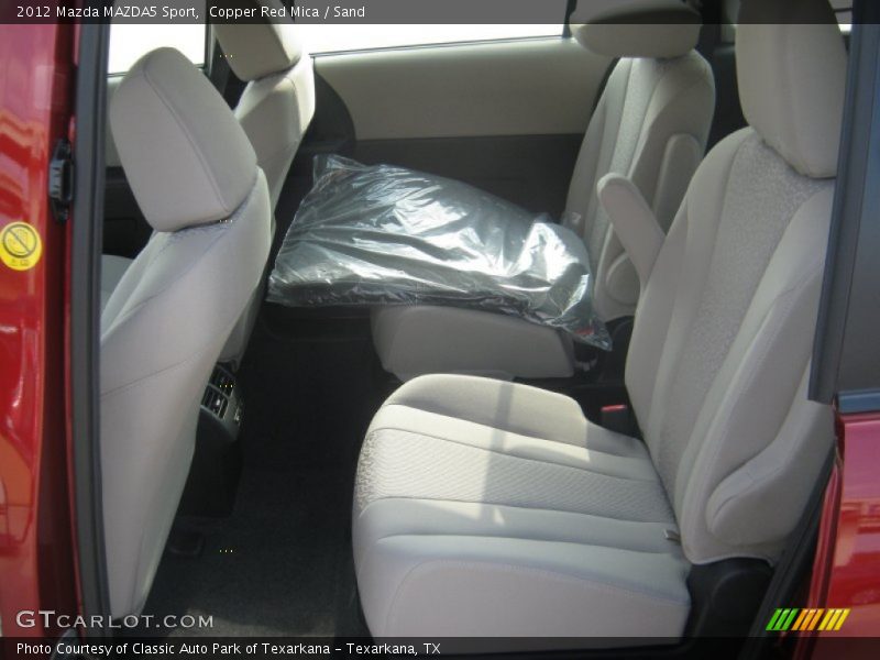 Copper Red Mica / Sand 2012 Mazda MAZDA5 Sport