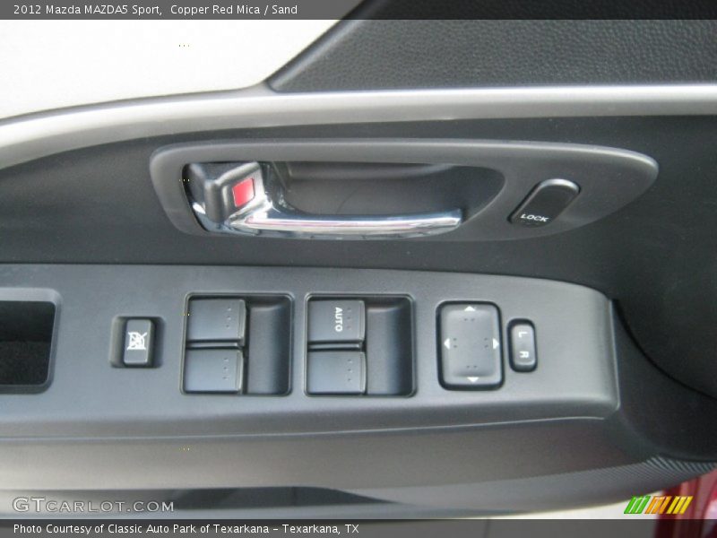 Copper Red Mica / Sand 2012 Mazda MAZDA5 Sport