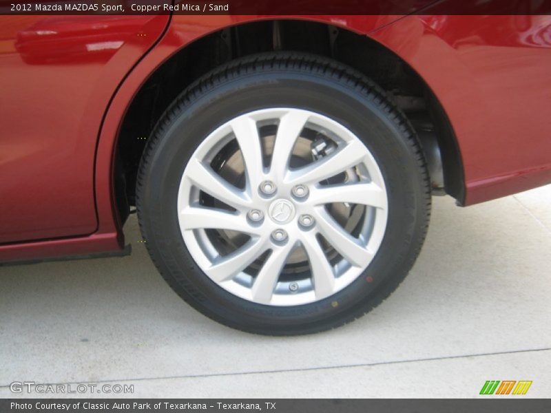 Copper Red Mica / Sand 2012 Mazda MAZDA5 Sport