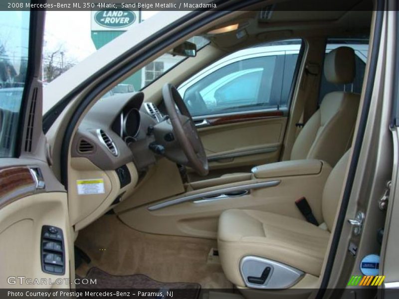 Sand Beige Metallic / Macadamia 2008 Mercedes-Benz ML 350 4Matic