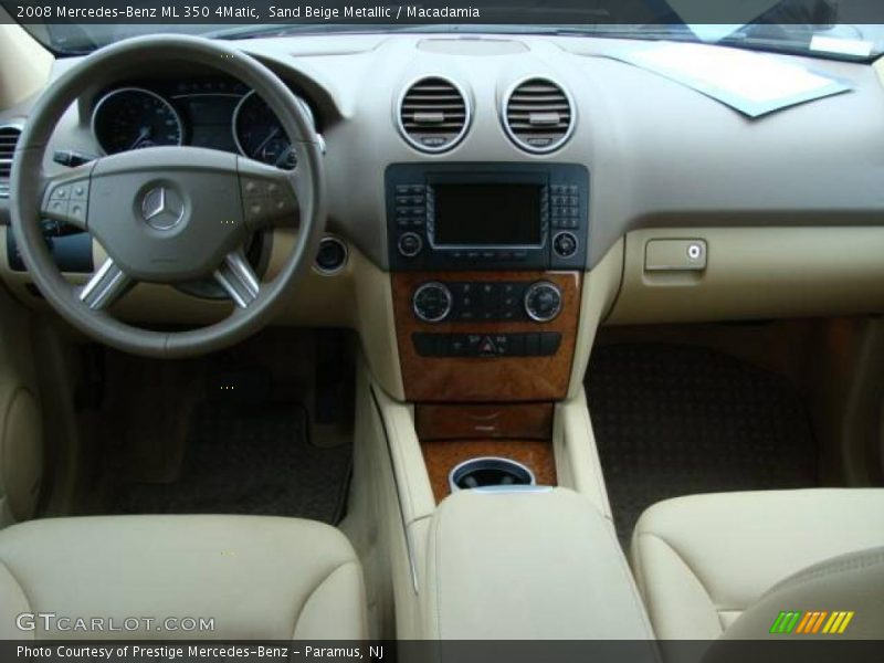 Sand Beige Metallic / Macadamia 2008 Mercedes-Benz ML 350 4Matic