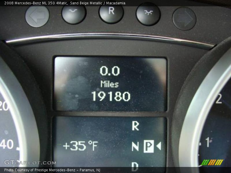 Sand Beige Metallic / Macadamia 2008 Mercedes-Benz ML 350 4Matic