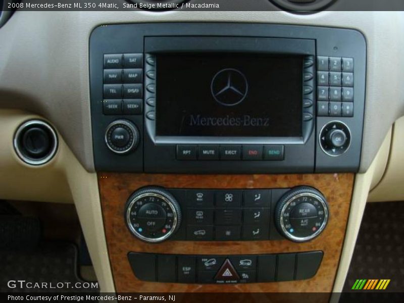 Sand Beige Metallic / Macadamia 2008 Mercedes-Benz ML 350 4Matic