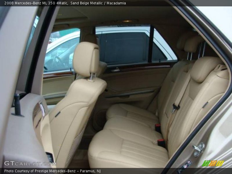 Sand Beige Metallic / Macadamia 2008 Mercedes-Benz ML 350 4Matic