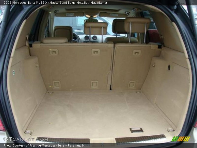 Sand Beige Metallic / Macadamia 2008 Mercedes-Benz ML 350 4Matic