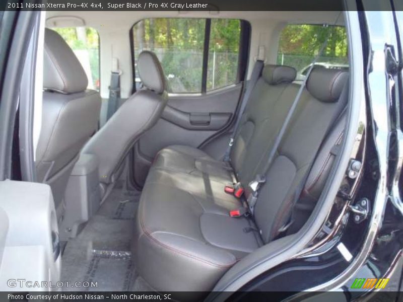 Super Black / Pro 4X Gray Leather 2011 Nissan Xterra Pro-4X 4x4
