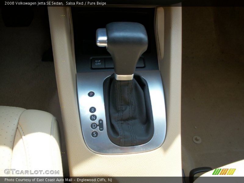 Salsa Red / Pure Beige 2008 Volkswagen Jetta SE Sedan