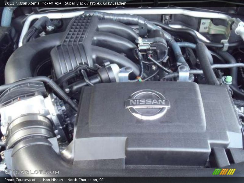 Super Black / Pro 4X Gray Leather 2011 Nissan Xterra Pro-4X 4x4