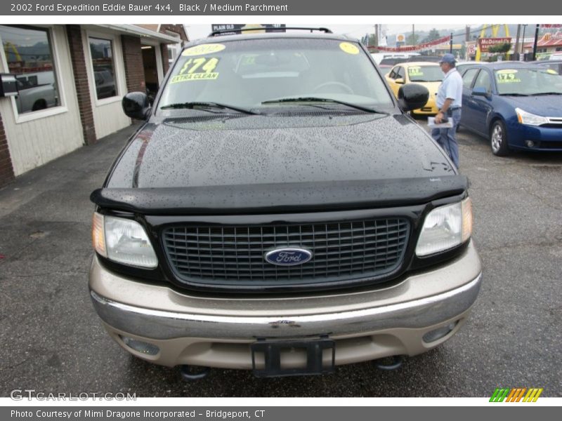 Black / Medium Parchment 2002 Ford Expedition Eddie Bauer 4x4