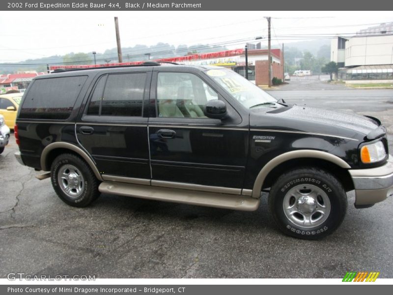 Black / Medium Parchment 2002 Ford Expedition Eddie Bauer 4x4