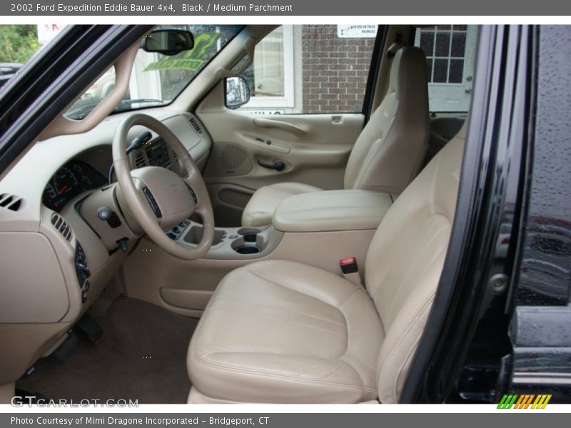 Black / Medium Parchment 2002 Ford Expedition Eddie Bauer 4x4
