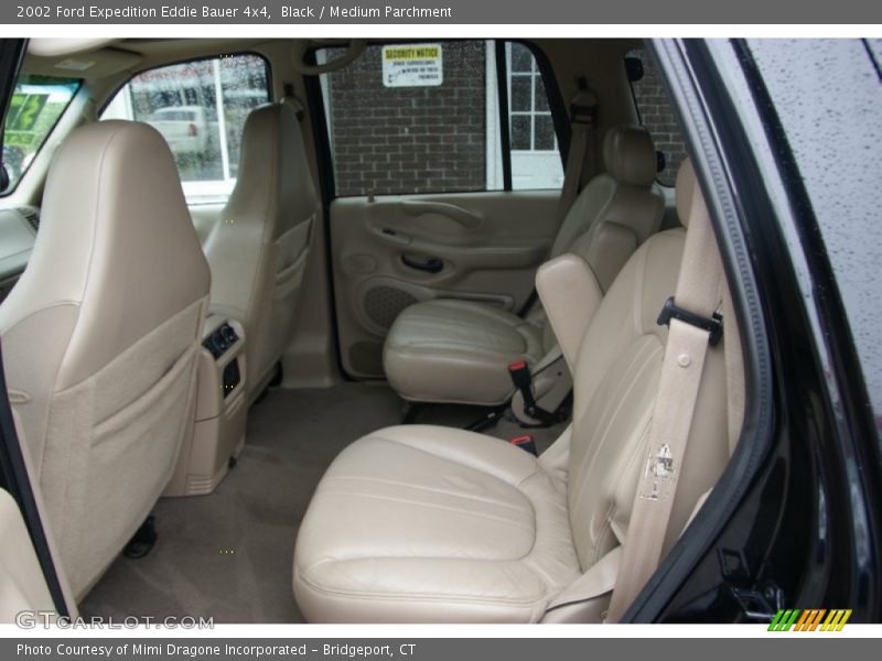 Black / Medium Parchment 2002 Ford Expedition Eddie Bauer 4x4
