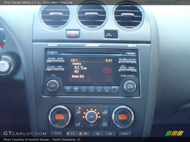 Dark Slate / Charcoal 2012 Nissan Altima 2.5 SL
