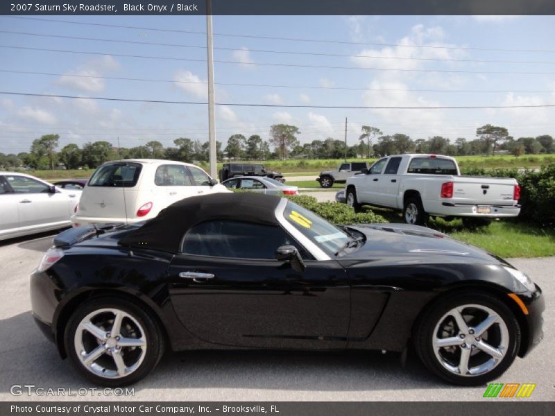 Black Onyx / Black 2007 Saturn Sky Roadster
