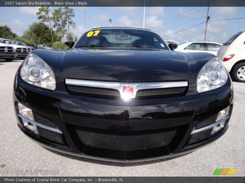 Black Onyx / Black 2007 Saturn Sky Roadster