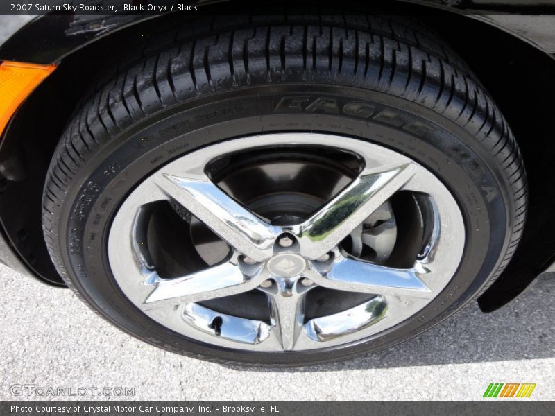 Black Onyx / Black 2007 Saturn Sky Roadster