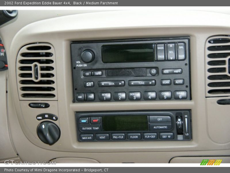 Black / Medium Parchment 2002 Ford Expedition Eddie Bauer 4x4