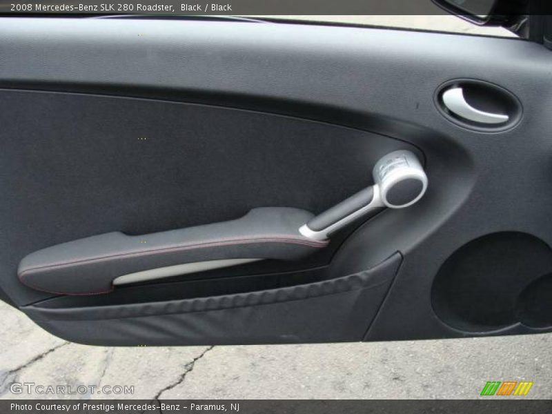 Black / Black 2008 Mercedes-Benz SLK 280 Roadster