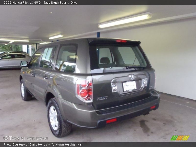 Sage Brush Pearl / Olive 2006 Honda Pilot LX 4WD