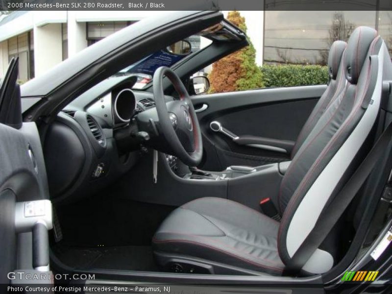 Black / Black 2008 Mercedes-Benz SLK 280 Roadster