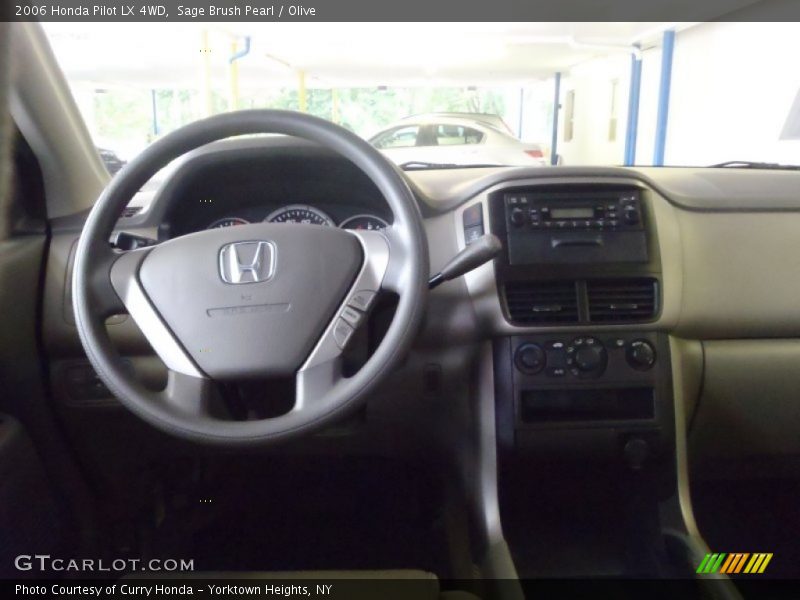 Sage Brush Pearl / Olive 2006 Honda Pilot LX 4WD