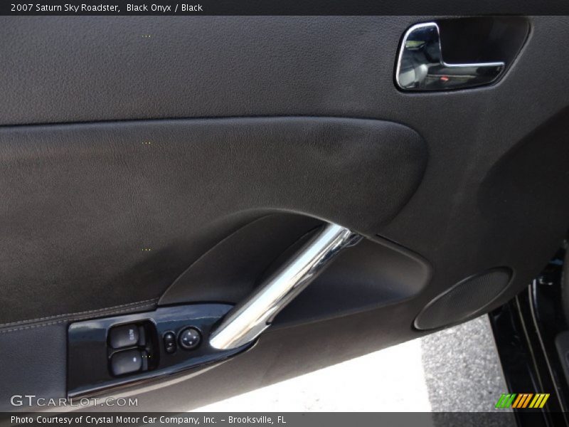 Black Onyx / Black 2007 Saturn Sky Roadster