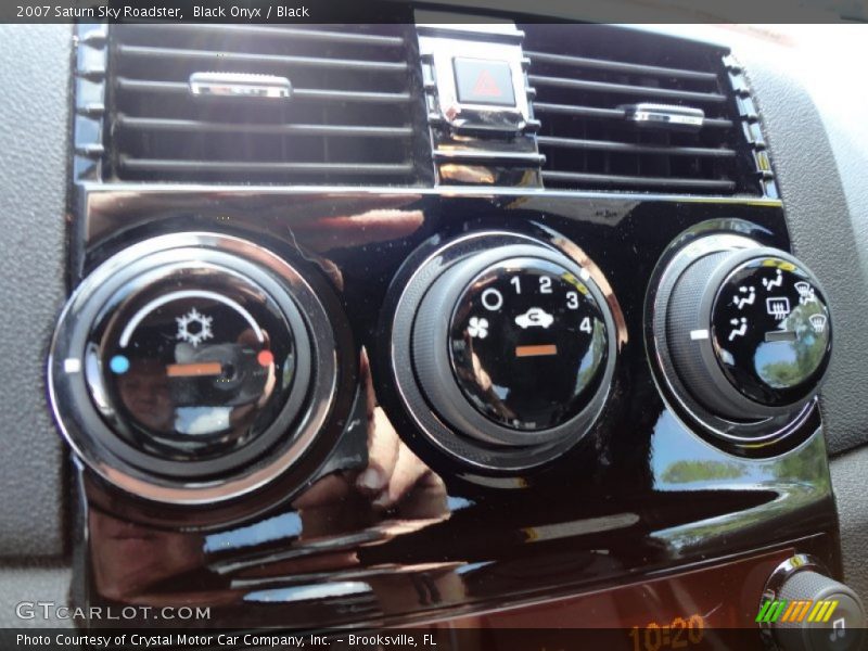 Black Onyx / Black 2007 Saturn Sky Roadster