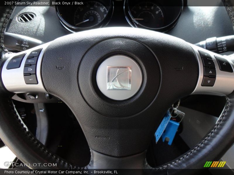 Black Onyx / Black 2007 Saturn Sky Roadster