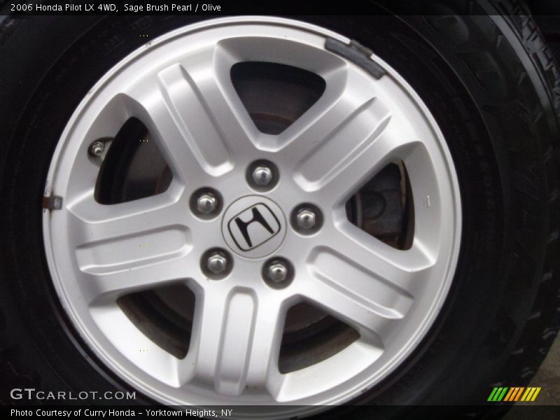 Sage Brush Pearl / Olive 2006 Honda Pilot LX 4WD