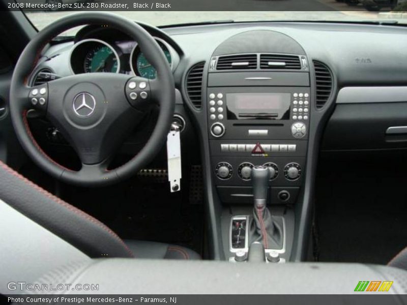 Black / Black 2008 Mercedes-Benz SLK 280 Roadster