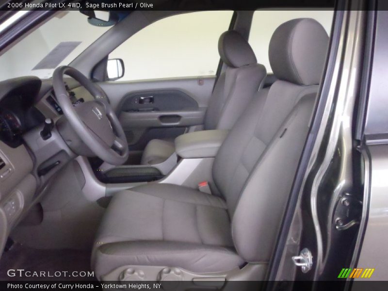 Sage Brush Pearl / Olive 2006 Honda Pilot LX 4WD