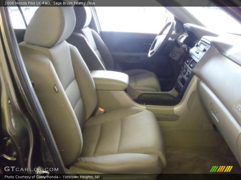 Sage Brush Pearl / Olive 2006 Honda Pilot LX 4WD