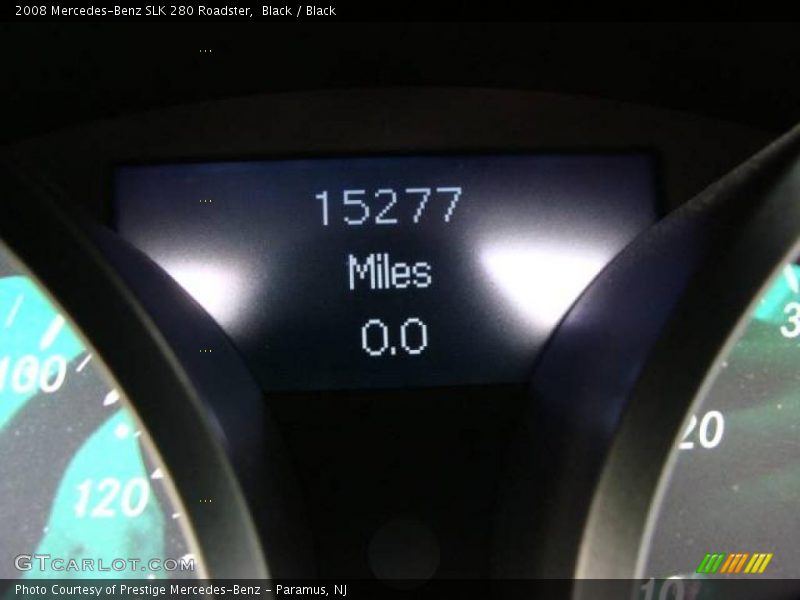Black / Black 2008 Mercedes-Benz SLK 280 Roadster