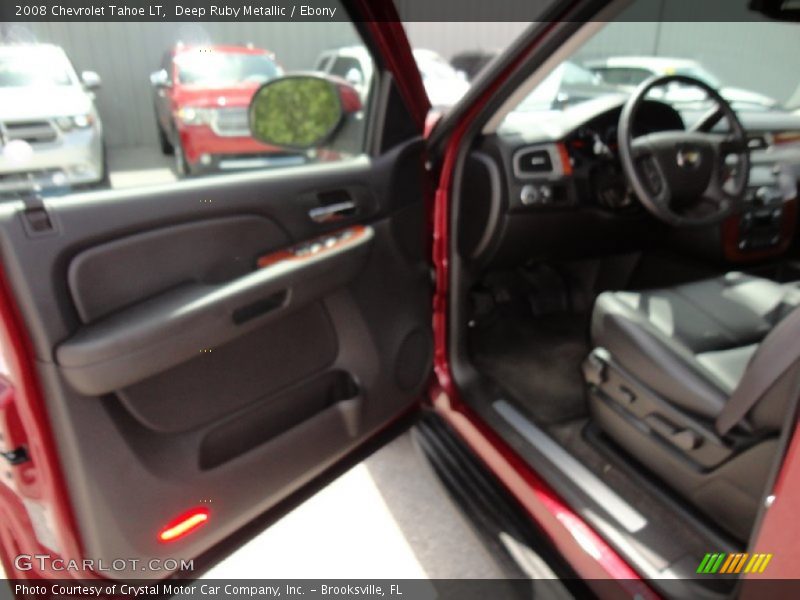 Deep Ruby Metallic / Ebony 2008 Chevrolet Tahoe LT