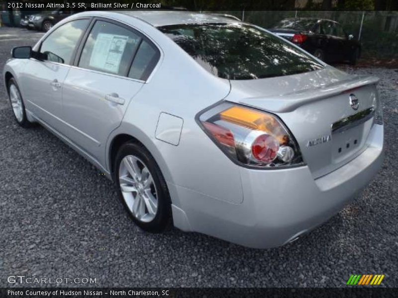 Brilliant Silver / Charcoal 2012 Nissan Altima 3.5 SR