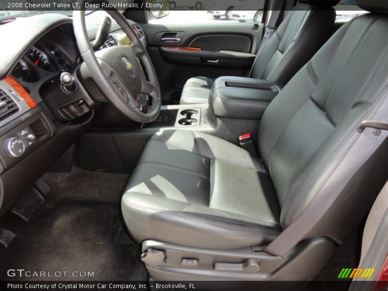 Deep Ruby Metallic / Ebony 2008 Chevrolet Tahoe LT