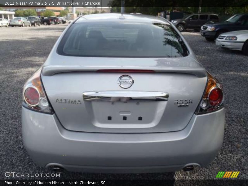 Brilliant Silver / Charcoal 2012 Nissan Altima 3.5 SR