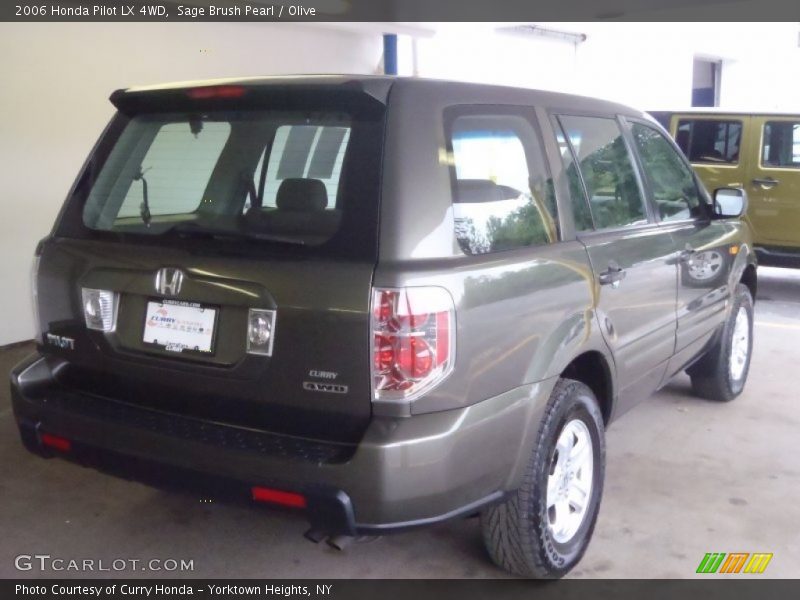 Sage Brush Pearl / Olive 2006 Honda Pilot LX 4WD