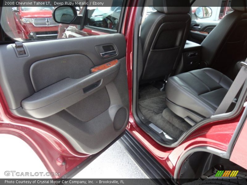 Deep Ruby Metallic / Ebony 2008 Chevrolet Tahoe LT