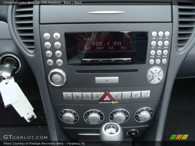 Black / Black 2008 Mercedes-Benz SLK 280 Roadster