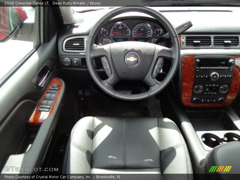 Deep Ruby Metallic / Ebony 2008 Chevrolet Tahoe LT