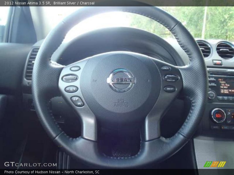Brilliant Silver / Charcoal 2012 Nissan Altima 3.5 SR